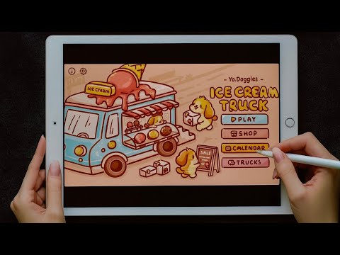 😴 iPad ASMR Cozy Gameplay 🍦 Clicky Whispers, Mouth Sounds & iPad Triggers for Sleep