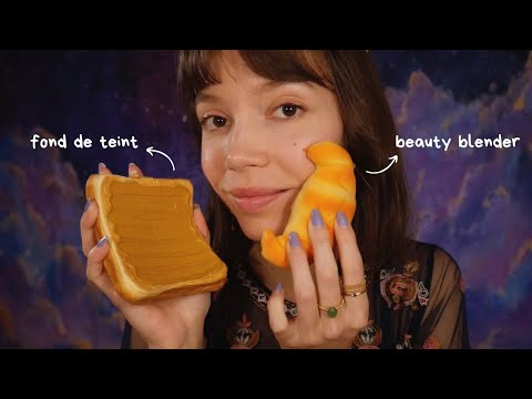 ASMR | Je te maquille avec les mauvais objets (hyper relaxant !!)