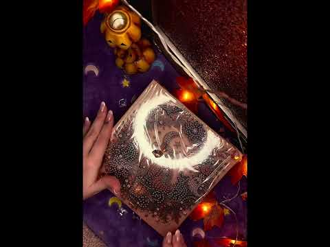 Autumn Crystal painting and Super Tickly Whispers! 🍂ASMR hangout 🍁🍂