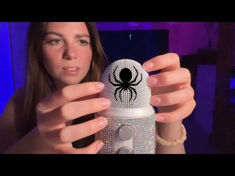 ASMR | Spiders crawling up your back 🕷️