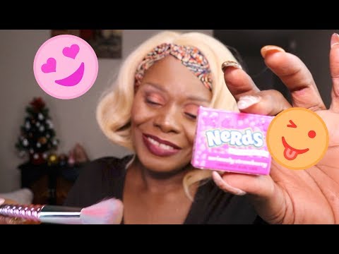 Nerds ASMR Inaudible Makeup Brush Tingles | Taffy/Tarts | Spirit Payton