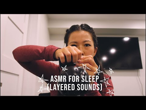 ASMR For Sleep (Hand Movements, Layered Sounds, and more...)