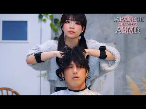 ASMR 癒しのヘアカット＆ハールワッサーマッサージ：心までほぐれる極上の時間