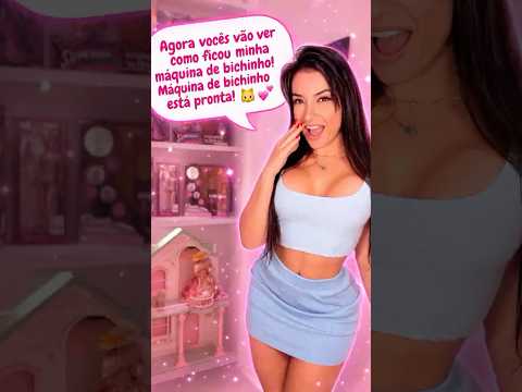 Minha Máquina de bichinhos ficou pronta😱💖🥰💕 #maquinadebichinho #gamergirl