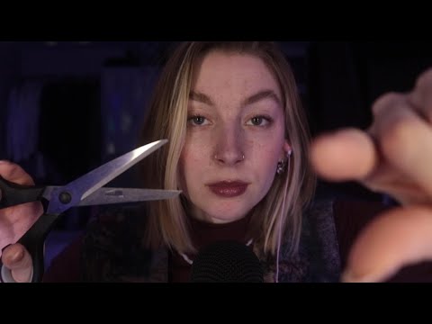 ASMR | Plucking & Cutting Away Your Negative Energy ✨✂️