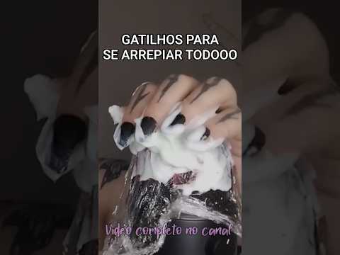 Gatilhos para se arrepiar todinhoooo  #asmr #asmrsounds
