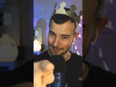 #asmr | Tu aimes la galette des rois ? 🤴✨ #asmrsounds #asmreating #asmrcommunity #tingles #relax