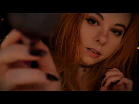 ASMR | 3 HOURS close up Slow Face Brushing & No Talking - layered ambiance, white noise