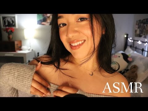 ASMR lots of fabric scratching and mouth sounds to help you relax :)