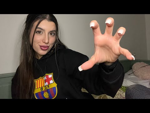 ASMR CZ - Zvuky, ze kterých mám TINGLES. Fast&aggressive, zvuky úst, rukou, vody a další relax✨💆🏻‍♀️