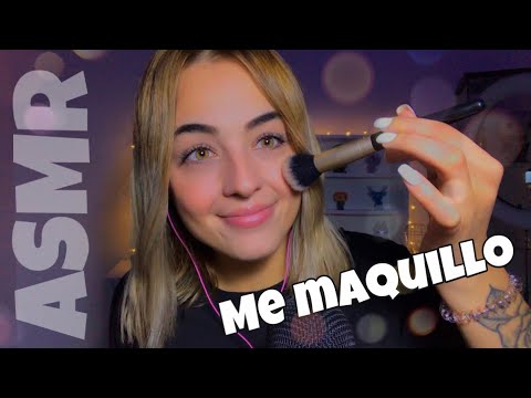 ASMR me MAQUILLO en español💄 | Asmr para DORMIR