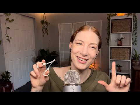 Cutting with scissors for calm