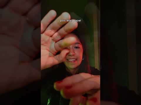 asmr pero eres de papel 🤫#asmr #sounds #relax