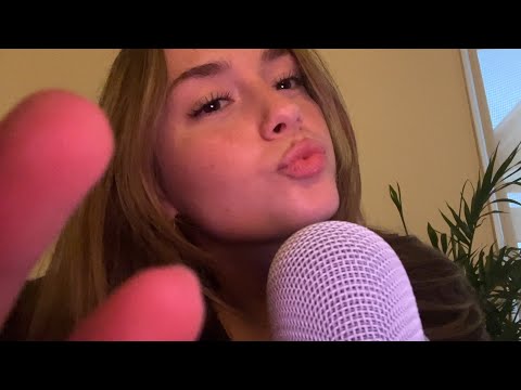 ASMR up close stuttering and rambling 🍓🍓