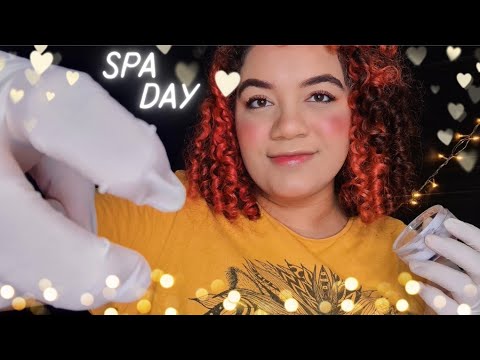 ASMR: LIMPEZA DE PELE + MASSAGEM FACIAL 💖💖