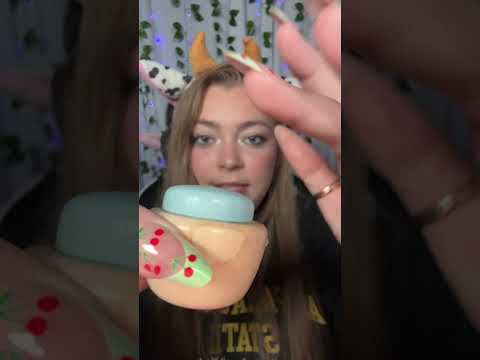 ASMR Wooden Skincare PART 5 #asmr #shortsasmr #shorts