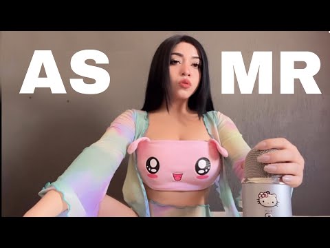 ASMR 🌸 SONIDOS pegajosos y chiclosos. 💦 #asmrparadormir