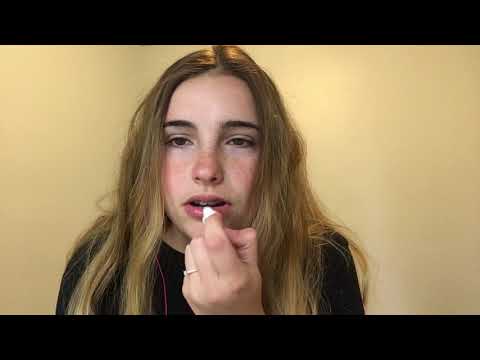 ASMR | Super Sticky Lip Gloss Smacking | Mouth Sounds/ Repetitive Words |