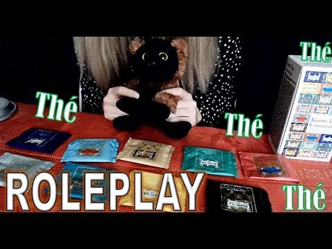 [ASMR français]  ROLEPLAY - Boutique de thé  - Vendeuse