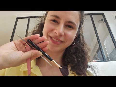 ASMR lebanese 🇱🇧 - You have something in your eyes roleplay 👀- whispering