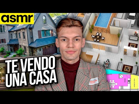asmr te vendo una casa | asmr para dormir roleplay | mol asmr español