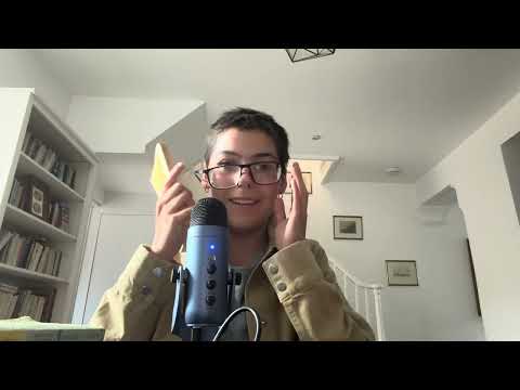 Asmr book tapping  