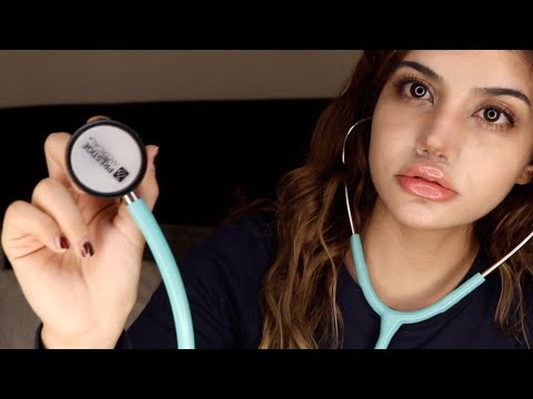 ASMR Medical Student Practices on You 2