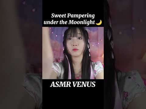 ASMR Short Sweet Pampering for You Tonight under the Moonlight🌙✨ㅣHome SpaㅣFacial Cleansing, Skincare