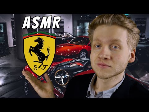 ASMR - FERRARI HÄNDLER konfiguriert dein TRAUMAUTO! (Roleplay) auf Deutsch/German