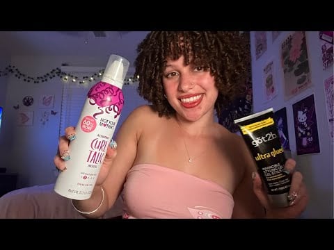 Roleplay ASMR | New York hair stylist does your boho braids! 