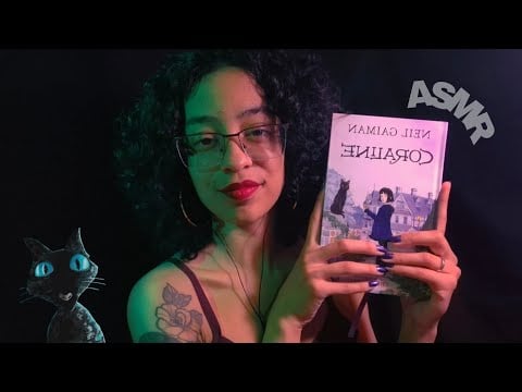 ASMR LENDO CORALINE  🗝 (voz suave)