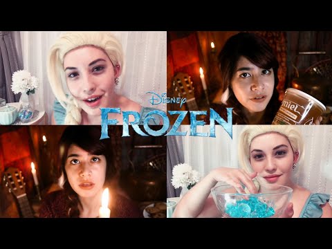 [ASMR] Hot & Cold Triggers with Elsa & Anna (ft. Saturn Sleeps) 🔥❄️