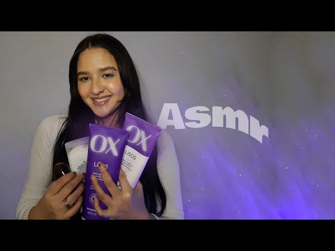 ASMR: mostrando comprinhas | voz suave💜