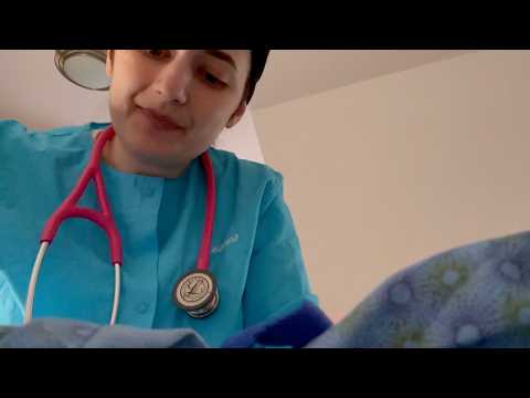 ASMR| Seeing The Gynecologist-Annual Exam Under 21, No Pelvic! (Breast and Abdominal Exam)