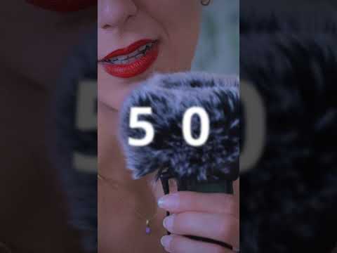🤯 ASMR Countdown Intenso! Whispering & Camera Brushing per TINGLES! #asmr #relax #tingles