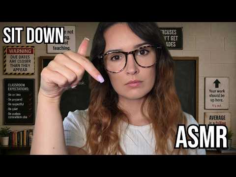 Strict Teacher Keeps You Behind After Class | ASMR
