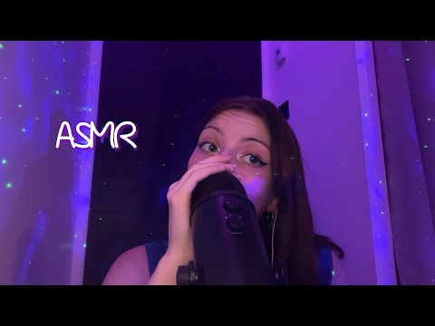 ASMR : bruits de bouche + visuel et triggers 👄