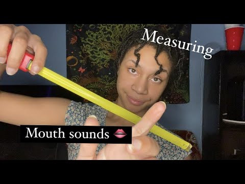ASMR - Measuring and Mouth Sounds (Amber)