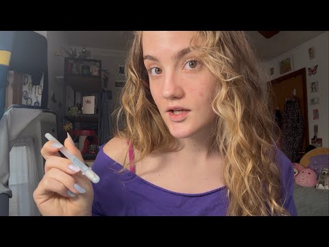ASMR journaling & personal attention (grwm + oracle card reading✨)