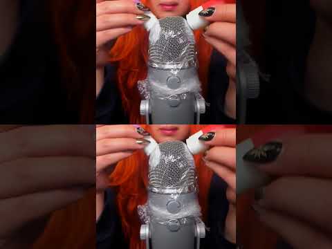 ASMR Glue Sticks on the Mic #asmr #tingles #shorts