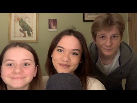 ASMR with my siblings