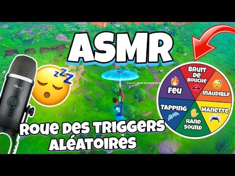 ASMR Français • MAIS LES TRIGGERS DE CETTE VIDÉO SONT ALÉATOIRES ! 😴 (roue des triggers) 