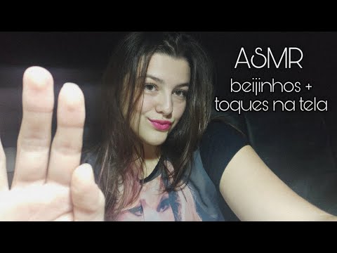 ASMR • BEIJINHOS + TOQUES NA TELA + WET MOUTH SOUNDS