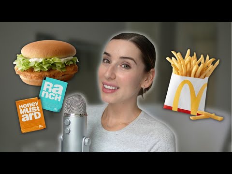 ASMR McDonald's Mukbang 🍔