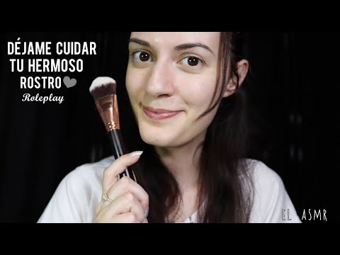 ♡ASMR español♡ DÉJAME CUIDAR TU HERMOSO ROSTRO.♥ *Rp* (relajacion visual)