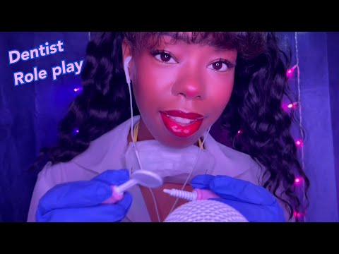 ASMR Dentist role-play 🦷