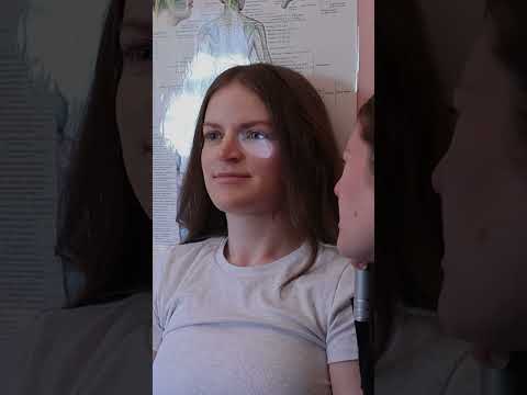 ASMR Eye Exam but she could barely keep them open #asmr #asmrroleplay #asmrdoctor