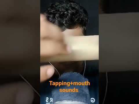 ASMR tapping+mouth sounds #asmr #asmrshorts #tapping+mouthsounds