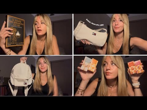 HAUL SHOPPING 🛍️ borse, profumi, libri (asmr ita)