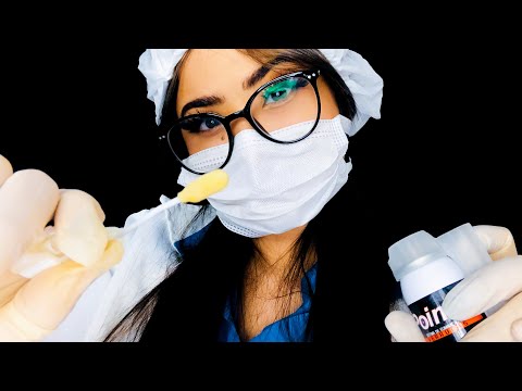 ASMR:CONGELANDO E ELIMINANDO SUAS VERRUGAS (roleplay crioterapia😴)